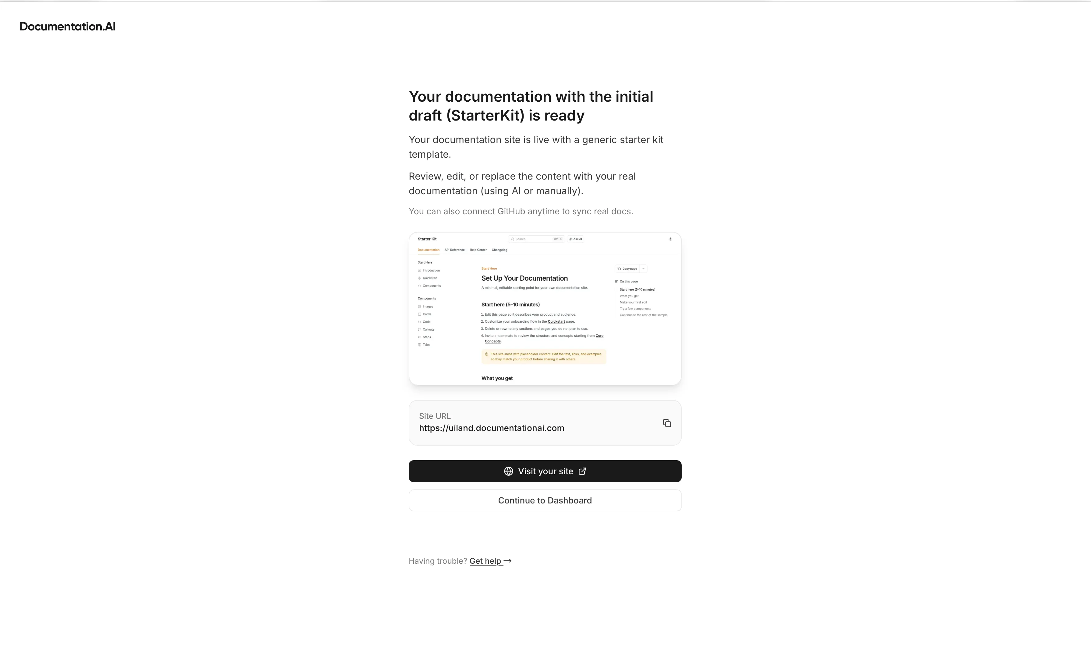 Documentation Ai App Screenshots, UI Screens & Design Inspiration | Uiland