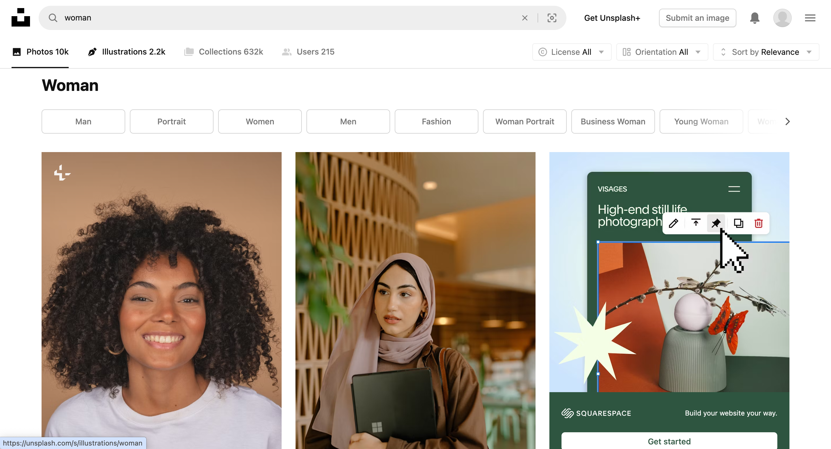 Unsplash App Screenshots, UI Screens & Design Inspiration | Uiland